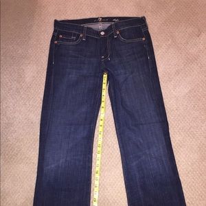 Tailored 7 for all mankind flare jeans